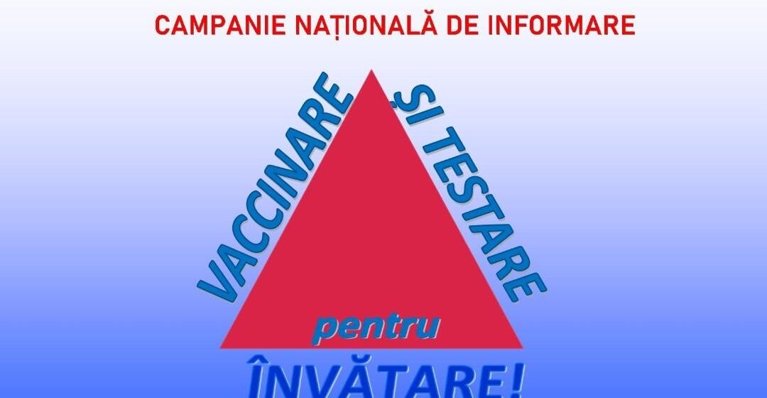 ISJ Maramureș a lansat campania națională „Vaccinare și testare pentru învățare!” ISJ Maramureș a lansat campania națională „Vaccinare și testare pentru învățare!”