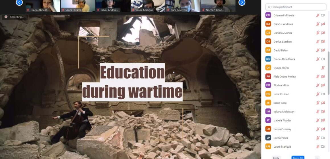 VIDEO | „Învățând din istoria secolului 20 – Tineri de azi faţă în faţă cu tineri de ieri”- workshop pe teme de istorie