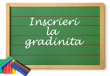 Înscrierea copiilor la grădiniță începe pe 31 mai 2021, iar reînscrierile pe 17 mai