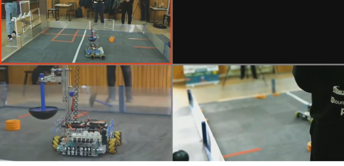 VIDEO | Echipa Tech-X a construit un robot care ”joacă” baschet VIDEO | Echipa Tech-X a construit un robot care ”joacă” baschet