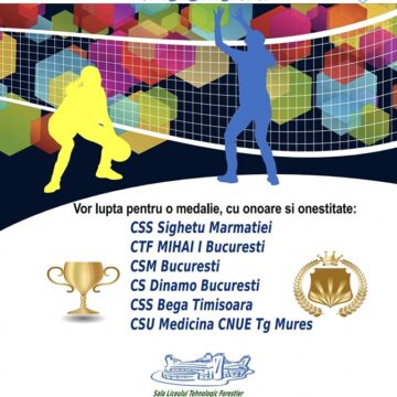 VIDEO | Sighetu Marmației este gazda Turneului Final al Campionatului Național de Volei cadete