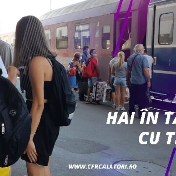 VIDEO | Hai în tabără cu trenul! Pentru elevi este gratuit, iar costul taberei va fi astfel mult redus!