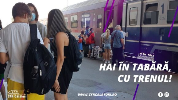 VIDEO | Hai în tabără cu trenul! Pentru elevi este gratuit, iar costul taberei va fi astfel mult redus!