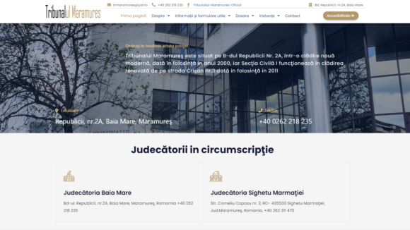 VIDEO | BINE DE ȘTIUT: Tribunalul Maramureş are site VIDEO | BINE DE ȘTIUT: Tribunalul Maramureş are site