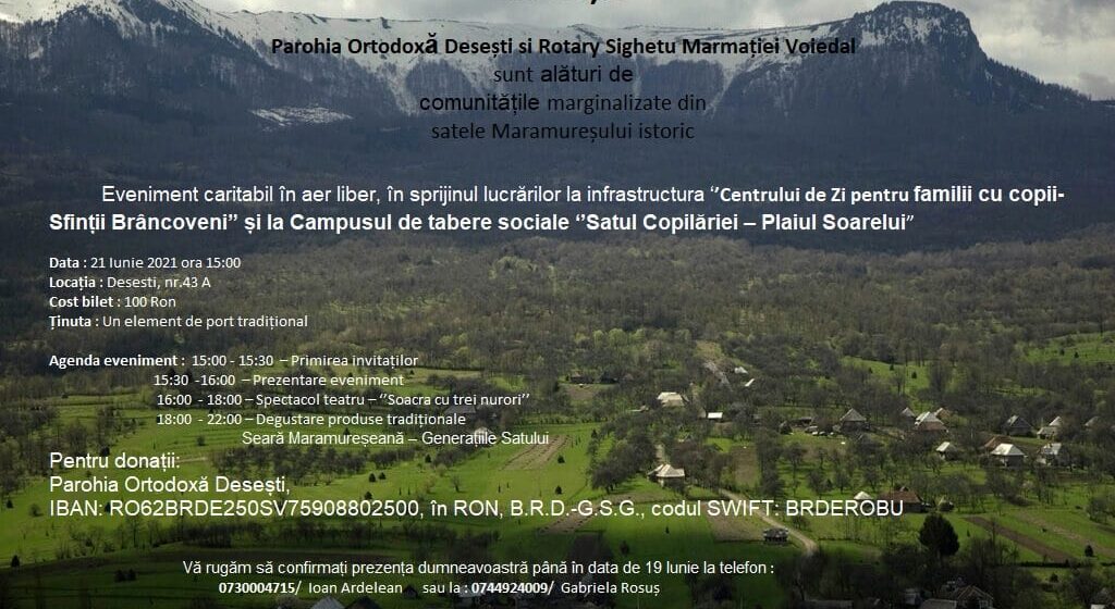 VIDEO | Petrecere câmpenească cu scop caritabil la Desești – ”Biserica alături de comunitățile marginalizate”