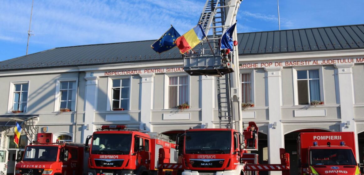VIDEO | ISU MARAMUREȘ: Distincții onorifice pentru pompierii rezerviști maramureșeni