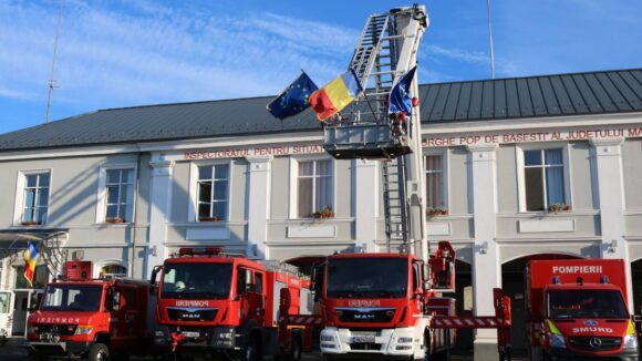 VIDEO | ISU MARAMUREȘ: Distincții onorifice pentru pompierii rezerviști maramureșeni