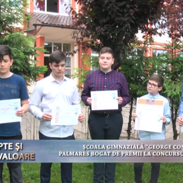 EMISIUNE | Școala Gimnazială George Coșbuc are un palmares bogat de premii la concursurile școlare