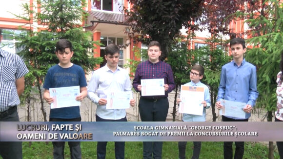 EMISIUNE | Școala Gimnazială George Coșbuc are un palmares bogat de premii la concursurile școlare EMISIUNE | Școala Gimnazială George Coșbuc are un palmares bogat de premii la concursurile școlare