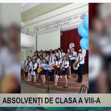 REPORTAJUL ZILEI | ABSOLVENȚI DE CLASA A VIII A
