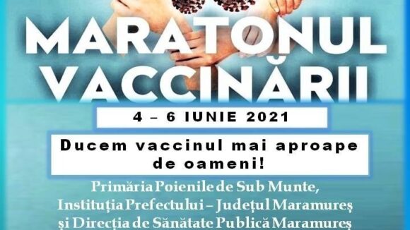 VIDEO | Maratonul  Vaccinării ”Ducem mai aproape vaccinul de oameni!” în comuna Poienile de Sub Munte