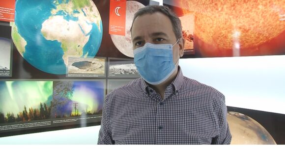 Jurnalistul de știință Cătălin Beldea a ”vânat”eclipsa parțială de soare, la Baia Mare Jurnalistul de știință Cătălin Beldea a ”vânat”eclipsa parțială de soare, la Baia Mare