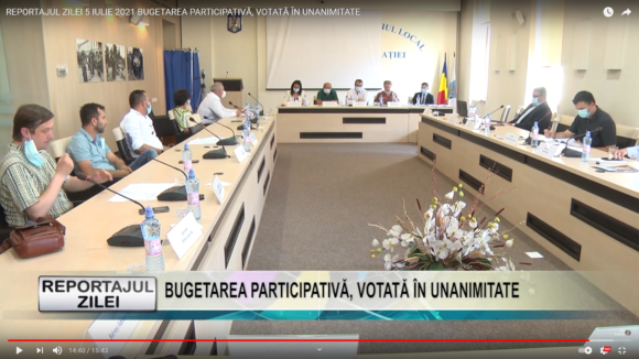 REPORTAJUL ZILEI LA TV SIGHET | Proiectul de hotărâre privind bugetarea participativă în Sighetu Marmației a fost votată în unanimitate