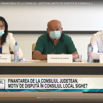 REPORTAJUL ZILEI LA TV SIGHET | Finanțarea de la Consiliul Județean motiv de dispută în Consiliul Local Sighet