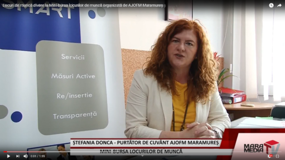 AUDIO | Locuri de muncă diverse la Mini-bursa locurilor de muncă organizată de AJOFM Maramureș