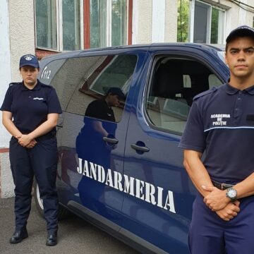 Studenţi în practică la Jandarmeria din Maramureș Studenţi în practică la Jandarmeria din Maramureș