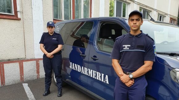 Studenţi în practică la Jandarmeria din Maramureș Studenţi în practică la Jandarmeria din Maramureș