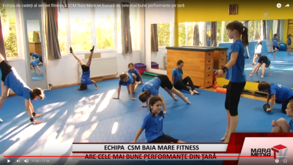 REPORTAJUL ZILEI | Echipa de cadeți al secției fitness CSM Baia Mare se bucură de cele mai bune performanțe pe țară