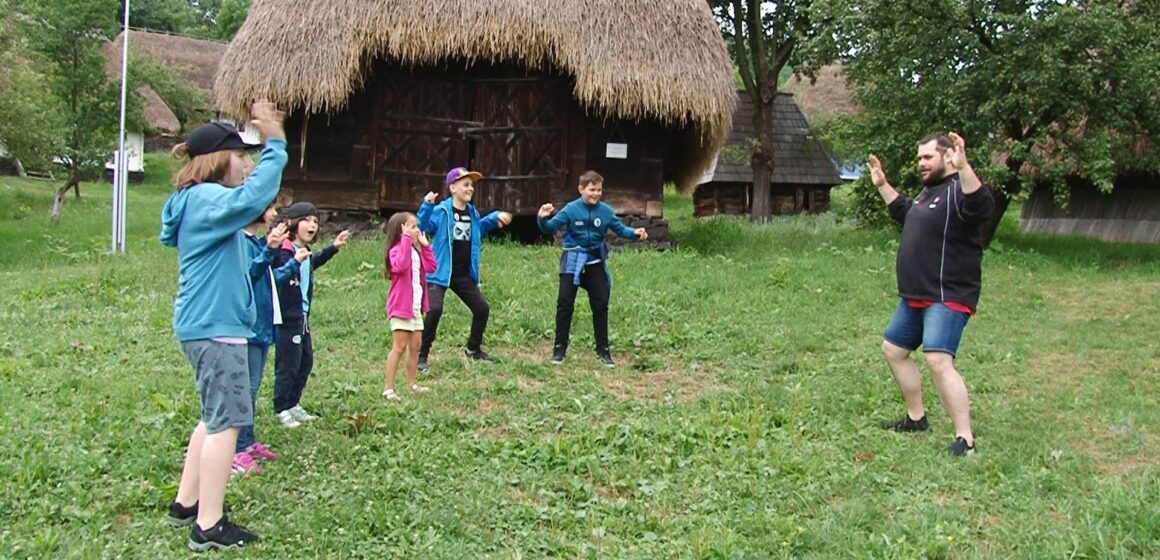 Video | Tabăra YMCA, la Muzeul Satului