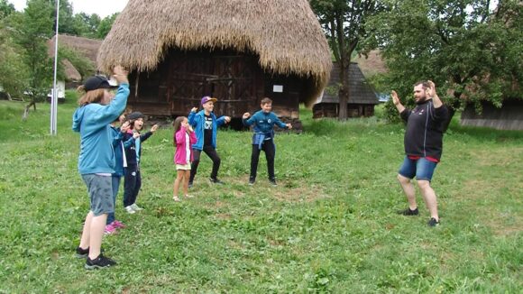 Video | Tabăra YMCA, la Muzeul Satului
