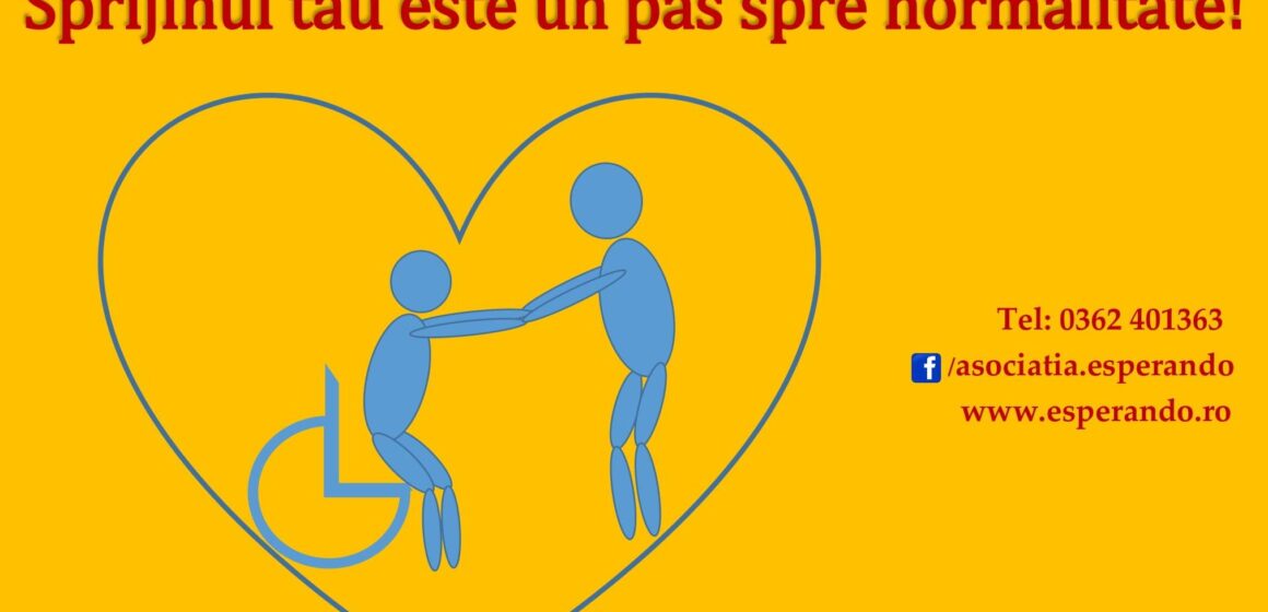 Asociația Esperando continuă strângerea de fonduri în cadrul campaniei “Sprijinul tău este un pas spre normalitate”