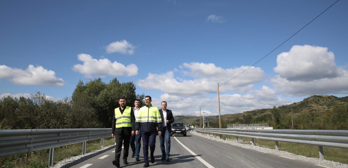 S-a finalizat reabilitarea Drumului Județean 186