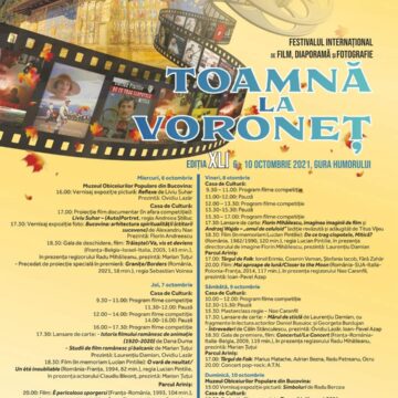 Maramureșul, finalist în cadrul Festivalului Internațional de Film, Diaporamă și Fotografie ”Toamnă de Voroneț” de la Gura Humorului