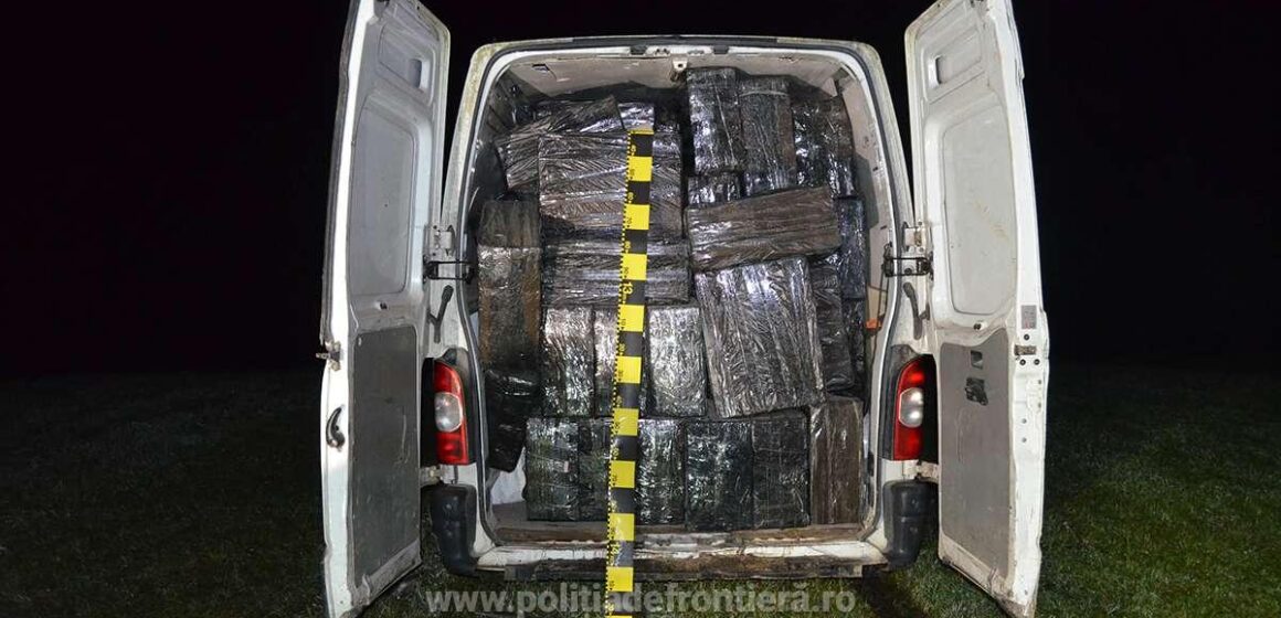 Video | Țigări în valoare de peste un milion de lei confiscate la graniță