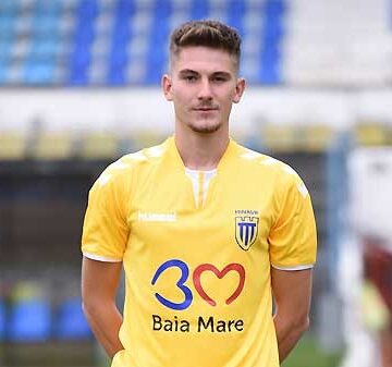 Un jucător de la CS Minaur, selecționat la naționala U20 pentru meciurile cu Cehia și Germania