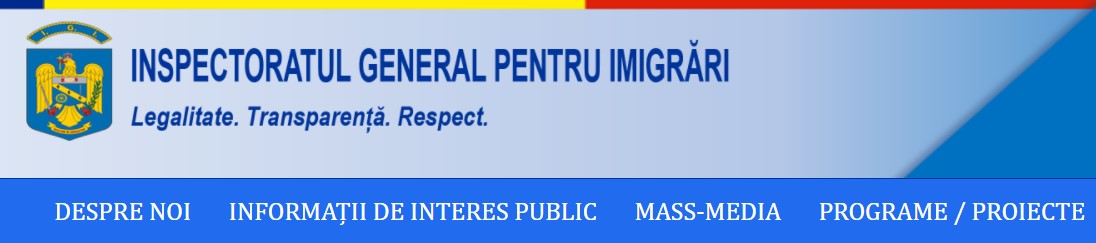 Inspectoratul General pentru Imigrări angajează personal contractual