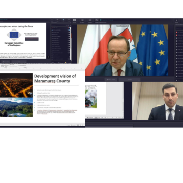 Președintele Consiliului Județean Maramureș a prezentat proiectele de dezvoltare a județului la Întâlnirea Interregională a Grupului „Carpați” din cadrul Comitetului European al Regiunilor