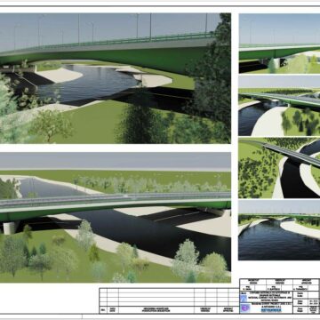 Realizarea obiectivului de investiții ”Pod peste Tisa în zona Teplița din Sighetu Marmației” –  în linie dreaptă