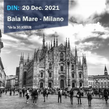 Cursele internaționale Baia Mare – Londra și Baia Mare – Milano vor fi operate din acest weekend