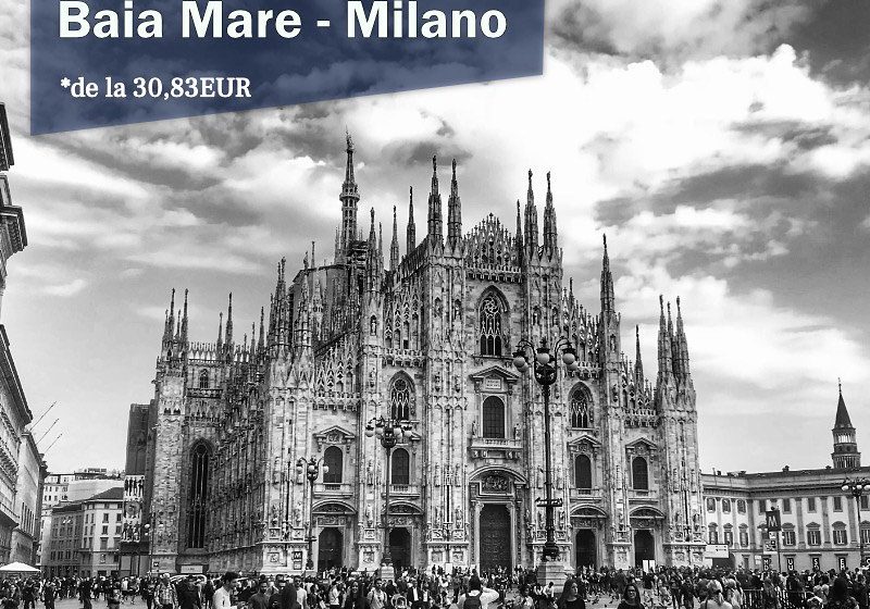 Cursele internaționale Baia Mare – Londra și Baia Mare – Milano vor fi operate din acest weekend