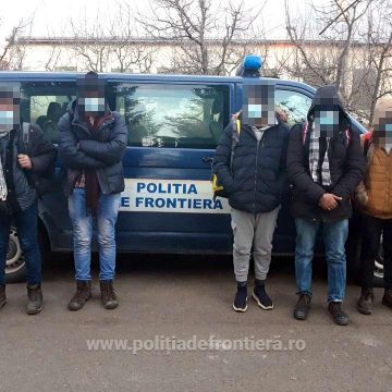 Nouă pakistanezi prinși după ce au trecut ilegal granița ca să ajungă în Occident