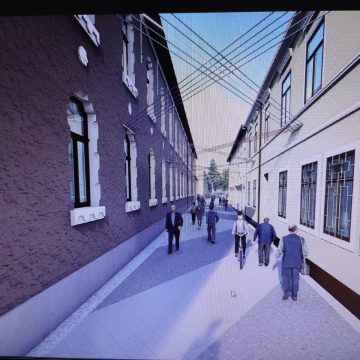 Aleea de la piața din Sighetu Marmației va fi reabilitată și transformată într-o zonă modernă și funcțională Aleea de la piața din Sighetu Marmației va fi reabilitată și transformată într-o zonă modernă și funcțională