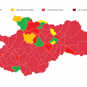 Rata de incidență pentru județul Maramureș a urcat la 8,53 la 1000 de locuitori Rata de incidență pentru județul Maramureș a urcat la 8,53 la 1000 de locuitori