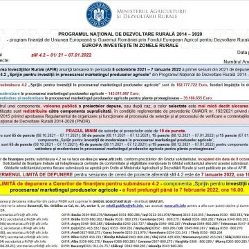 Sesiune de depunere a cererilor prelungită