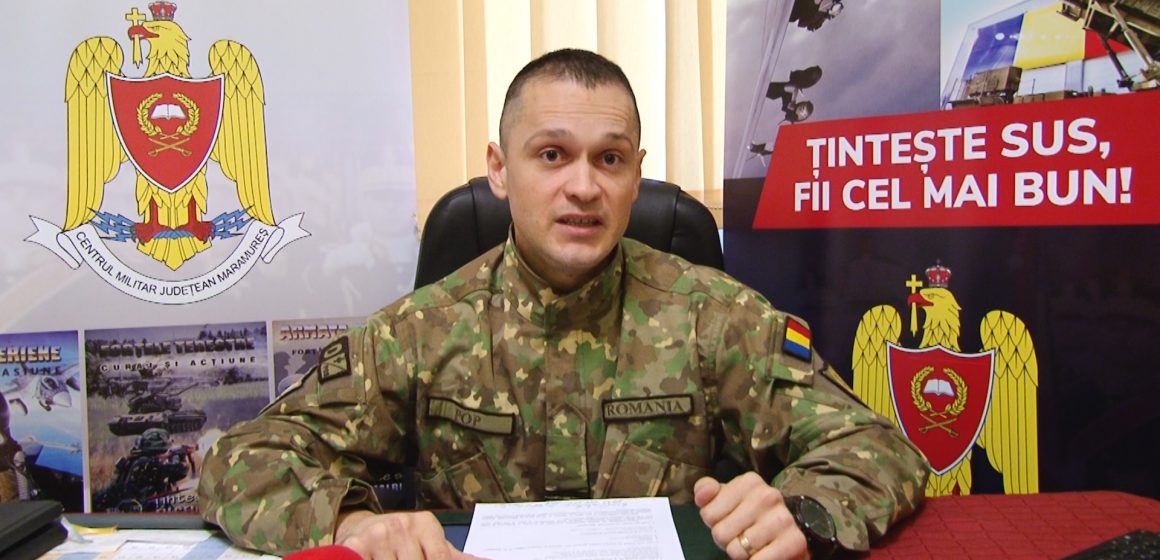 Video | Centrul Militar Județean Maramureș a început înscrierea, selecția și recrutarea tinerilor