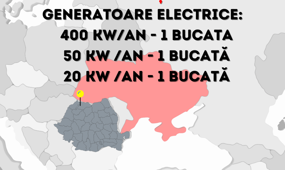 Nevoie urgentă de generatoare electrice de curent