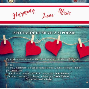 Spectacol de muzică și poezie ”Harmony, love, music”