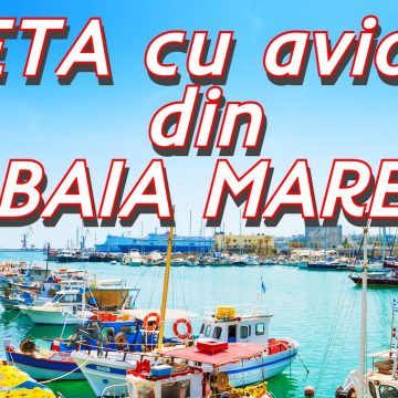 În premieră! Creta cu avionul din Baia Mare În premieră! Creta cu avionul din Baia Mare