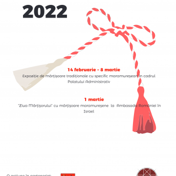 Consiliul Județean Maramureș organizează expoziția internațională ”Mărțișor Călător”