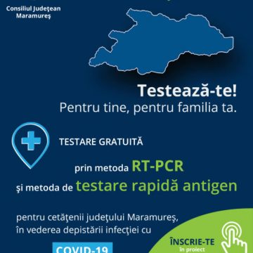 Ionel Bogdan: Maramureșenii se pot testa gratuit și anul acesta pentru depistarea infectării cu SARS-CoV-2