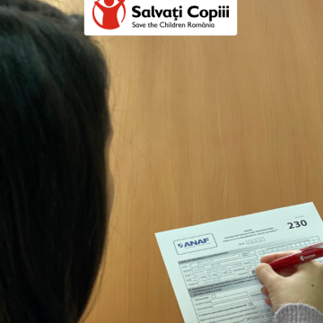 1,83 milioane de lei redirecționați către Salvați Copiii
