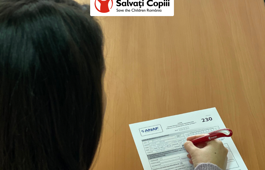1,83 milioane de lei redirecționați către Salvați Copiii