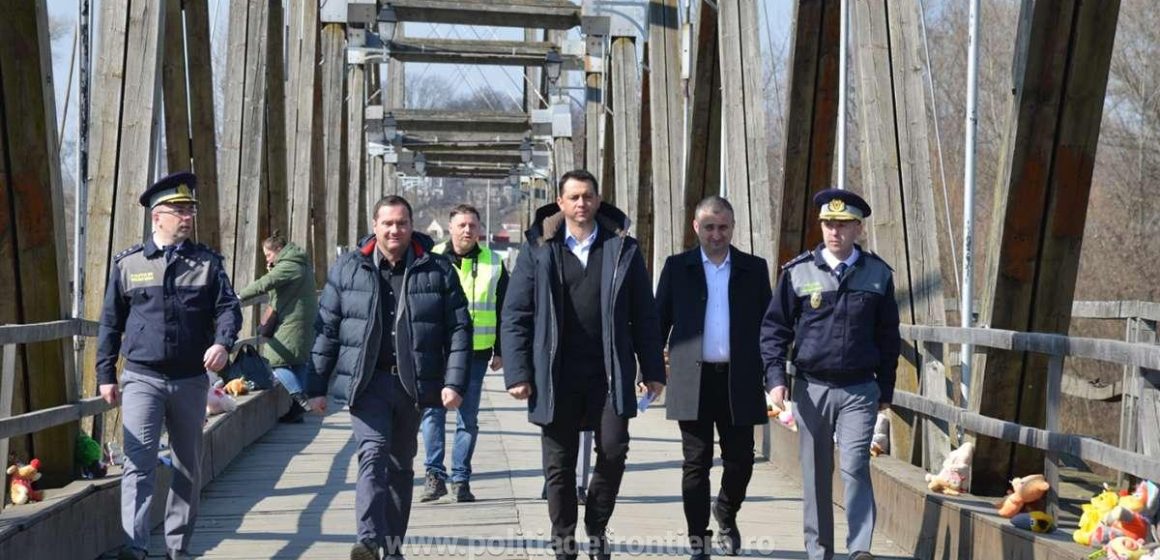 Vizită de lucru a inspectorului general al Poliției de Frontieră Române la PTF Sighetu Marmației