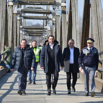 Vizită de lucru a inspectorului general al Poliției de Frontieră Române la PTF Sighetu Marmației