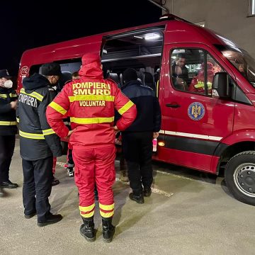 Pompierii maramureșeni au intervenit în cinci situații de urgență