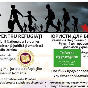 Ghid bilingv româno-ucrainean pentru refugiați